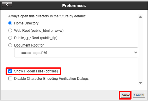 Hướng dẫn cài đặt SSL/TLS Certificates trên cPanel từ A-Z mới nhất 7 tích chọn Show Hidden Files